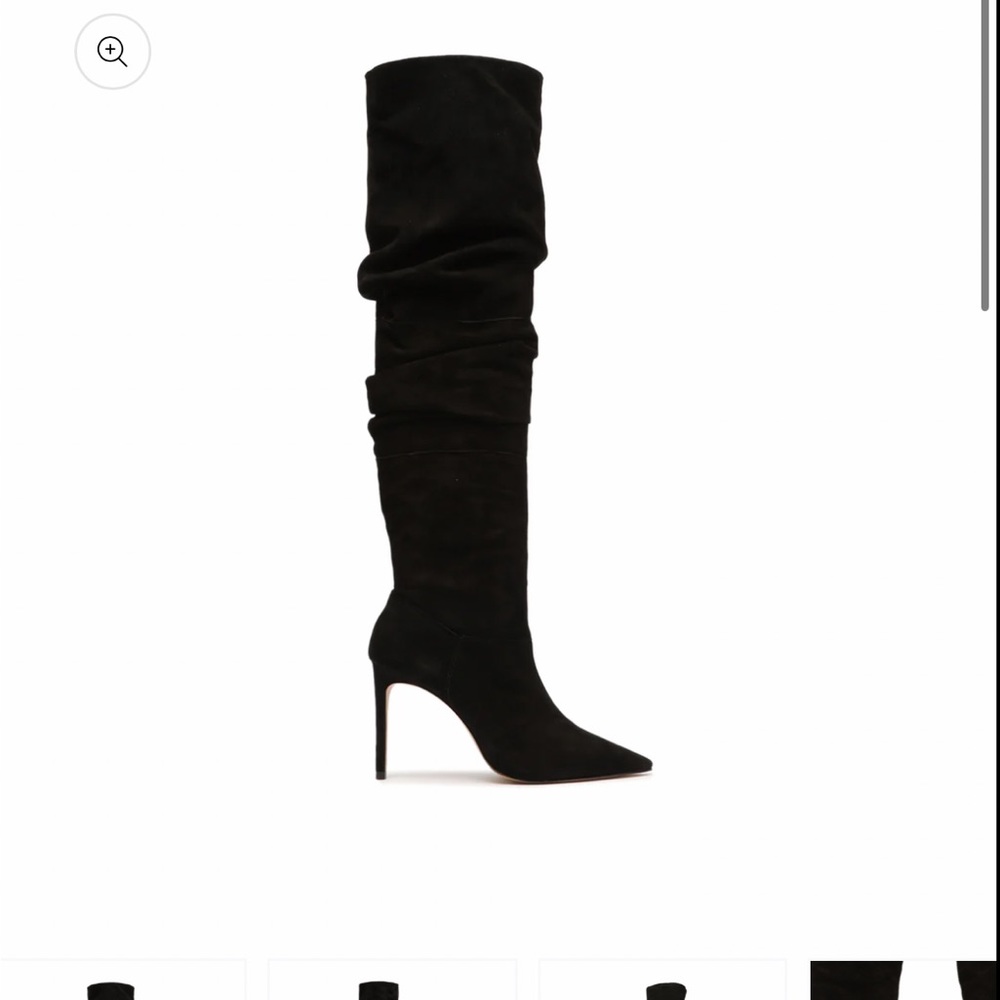 SCHUTZ Ashlee Over The Knee Suede Boot